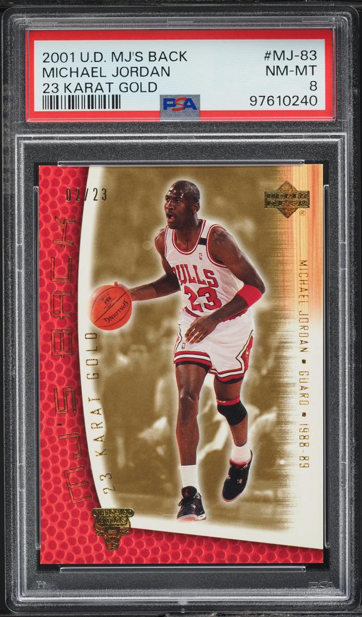 2001 Michael Jordan [23 Karat Gold] #MJ-83