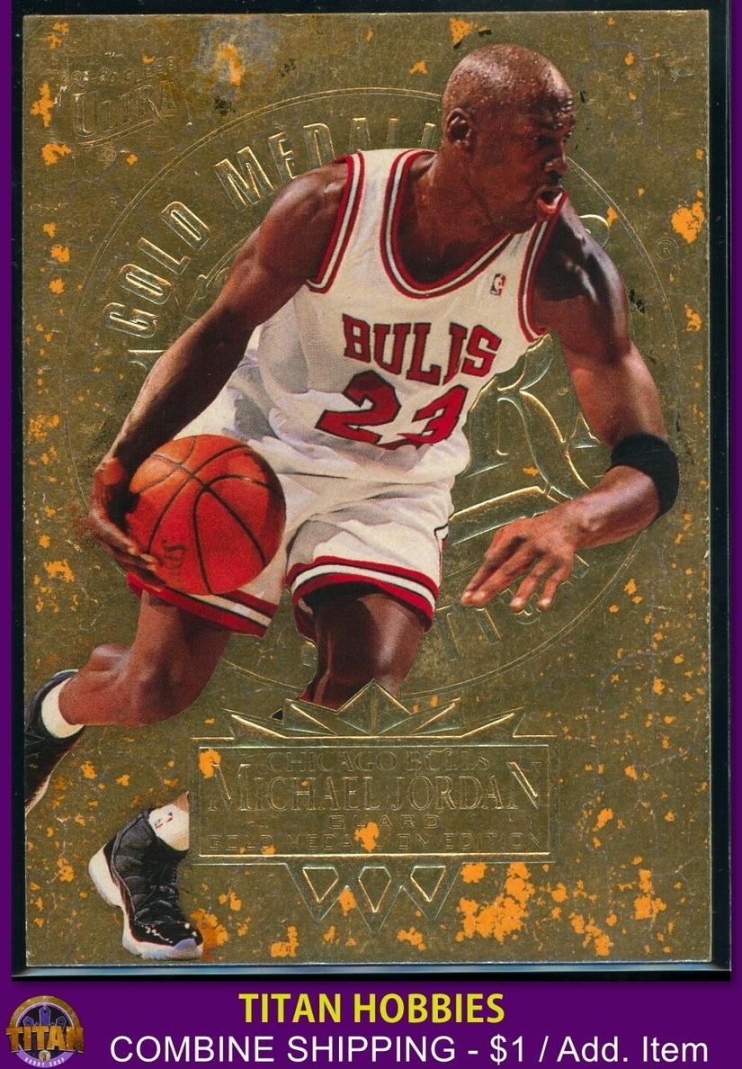 1995 Ultra 25 Gold #25 Michael Jordan front