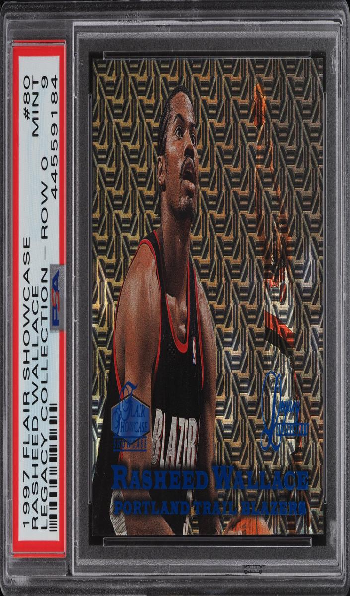 1997 Rasheed Wallace [Row 0] #80