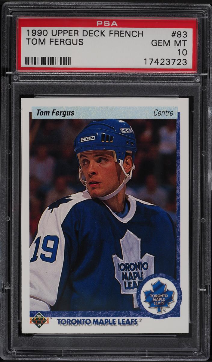 1990 Upper Deck Tom Fergus #83 card