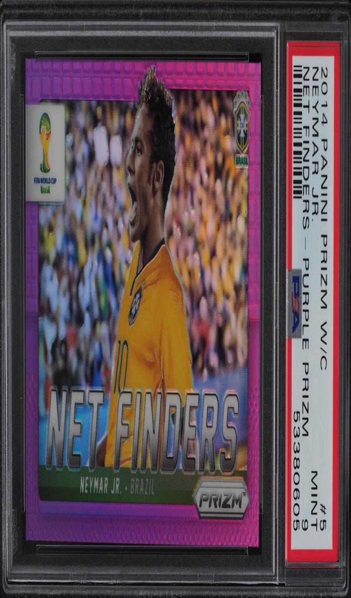 2014 Panini Prizm World Cup Neymar Jr. [Purple] #5 card