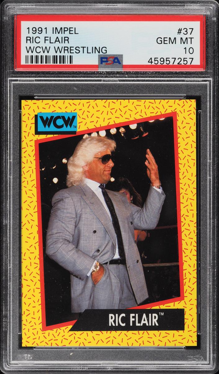 Ric Flair 1991 Impel WCW Wrestling 37 Base image