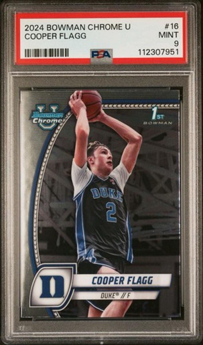 Cooper Flagg 2024 Bowman Chrome University Basketball