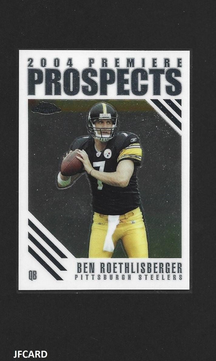 2004 Topps Premiere Prospects Ben Roethlisberger #PP1 card