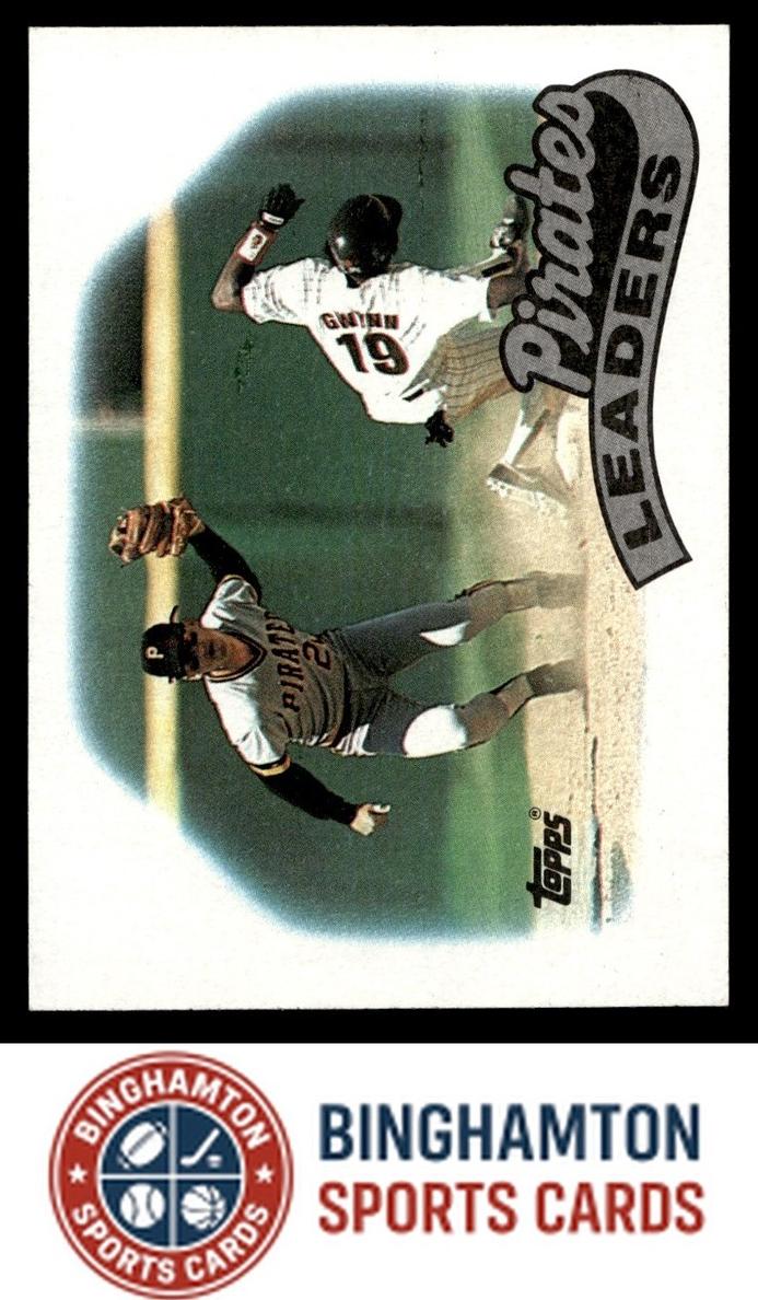 1989 Pirates Leaders #699