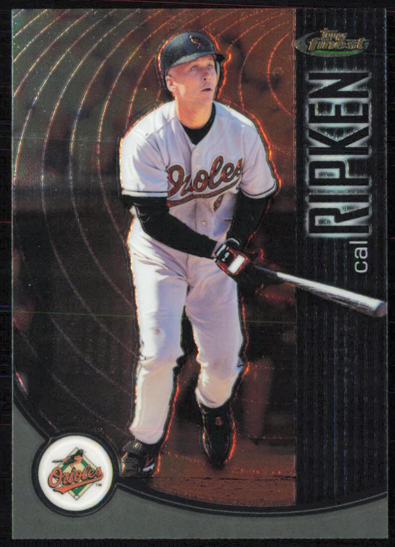 2001 Topps Finest Cal Ripken #109 card