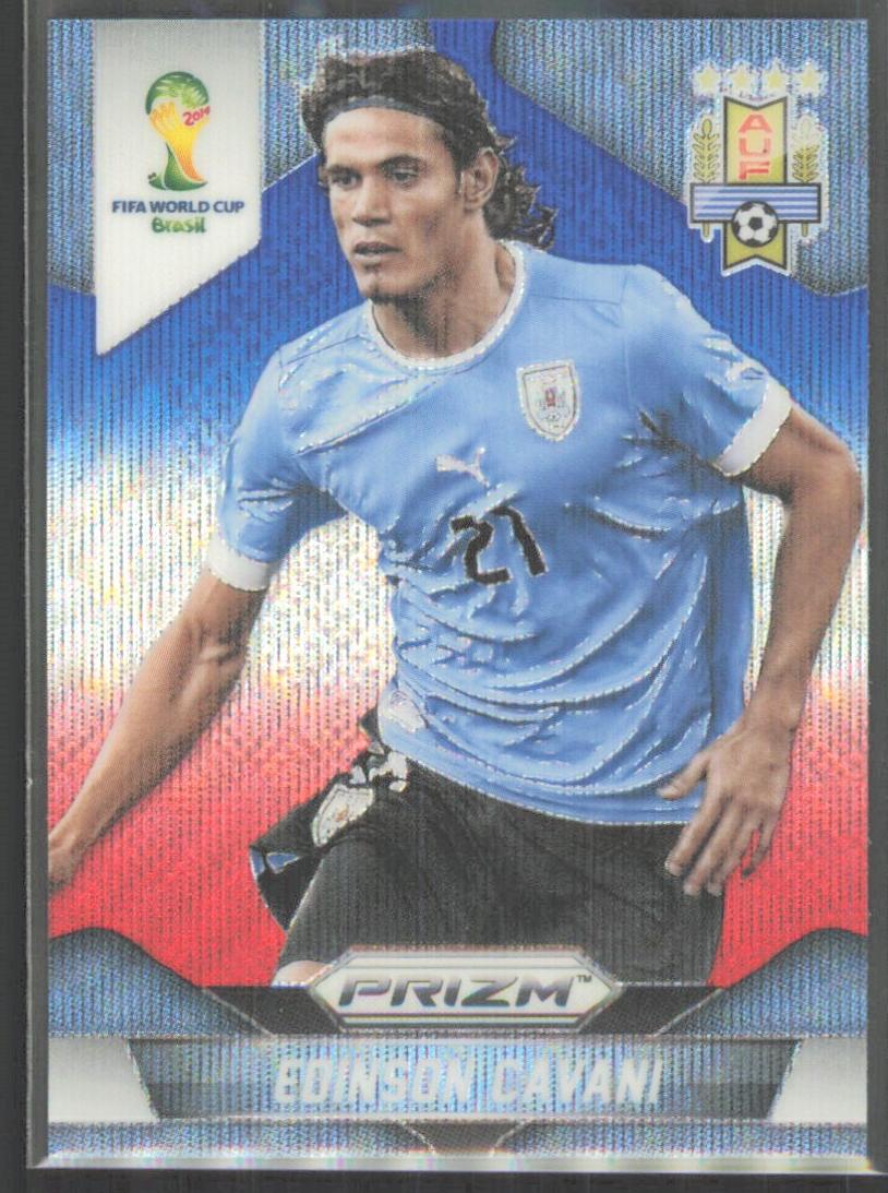 2014 Edinson Cavani [Blue and Red Wave] #193