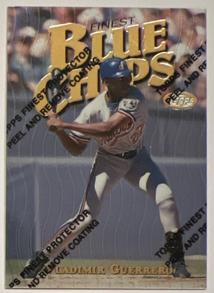 1997 Topps Finest Vladimir Guerrero #167 card