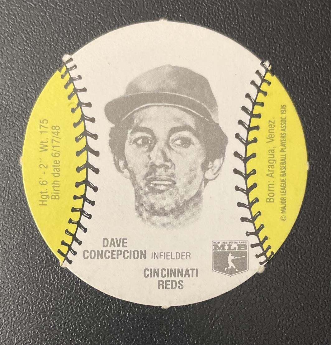 1977 Dave Concepcion #NNO