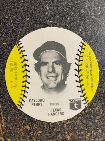 1977 Gaylord Perry #NNO