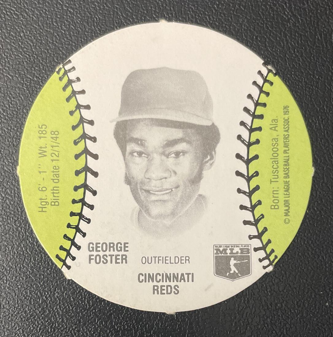 1977 George Foster #NNO