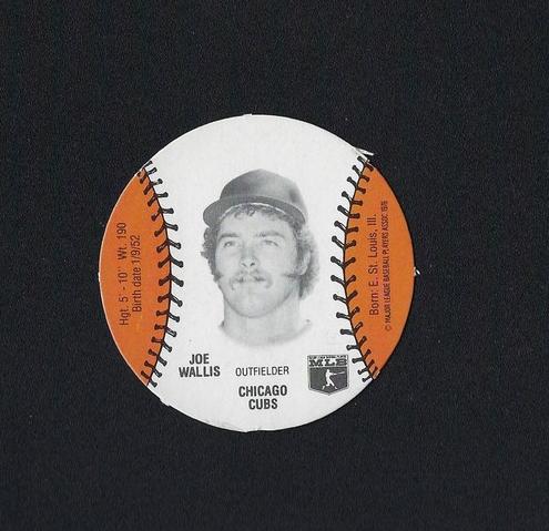 1977 Joe Wallis #NNO