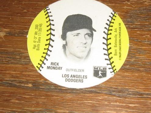 1977 Rick Monday #NNO