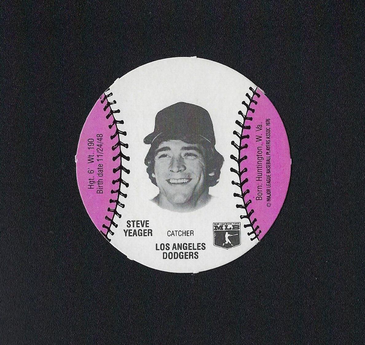 1977 Steve Yeager #NNO