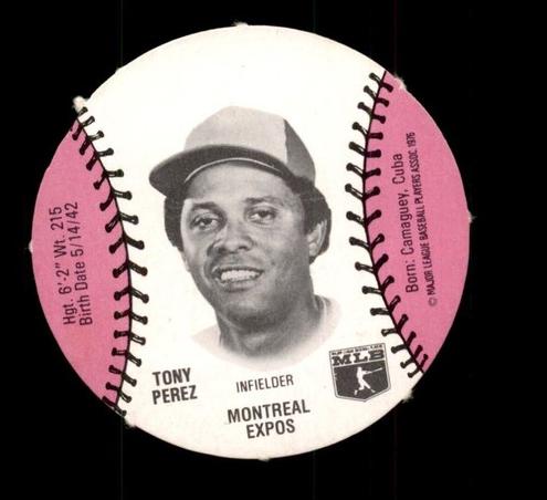 1977 Tony Perez #NNO