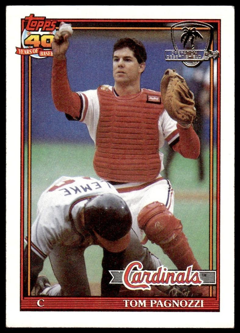 1991 Tom Pagnozzi #308