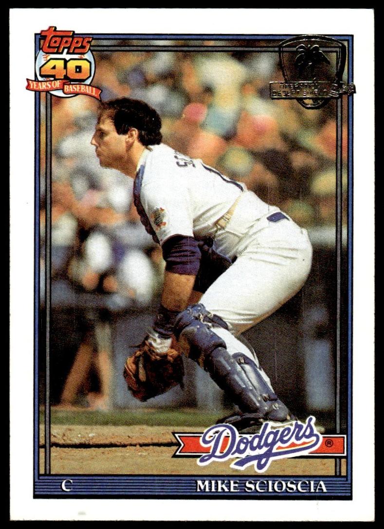 1991 Mike Scioscia #305