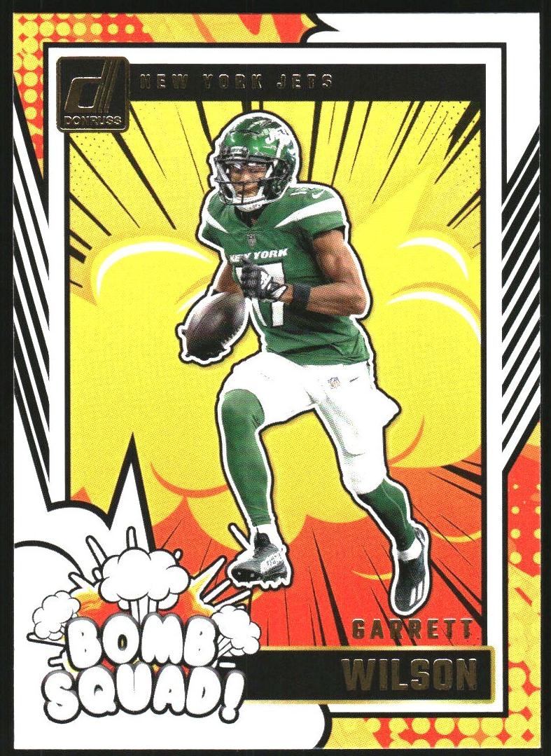 Garrett Wilson 2024 Panini Donruss Bomb Squad Football