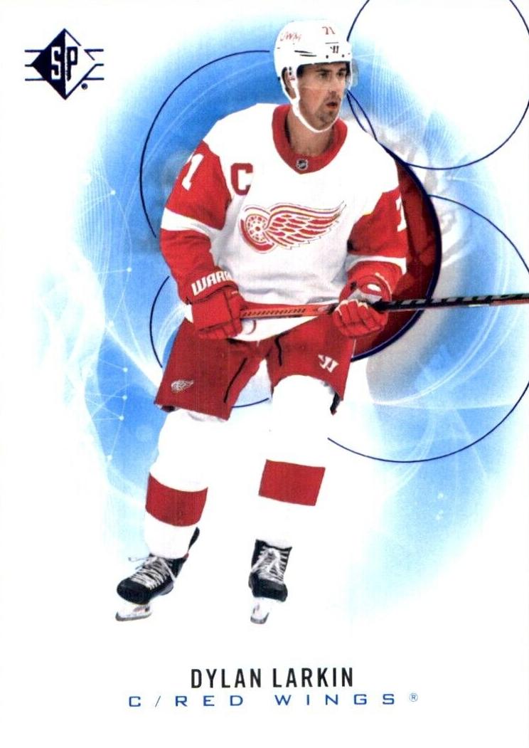 2020 SP Dylan Larkin [Red] #80 card