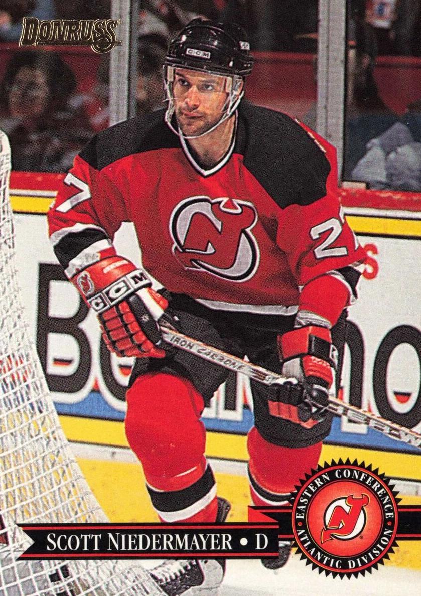 1995 Donruss Scott Niedermayer #105 card