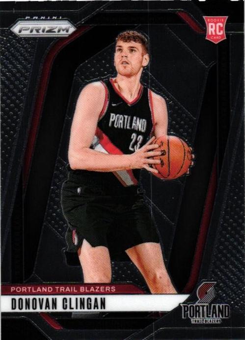 Donovan Clingan 2024-25 Prizm Basketball card