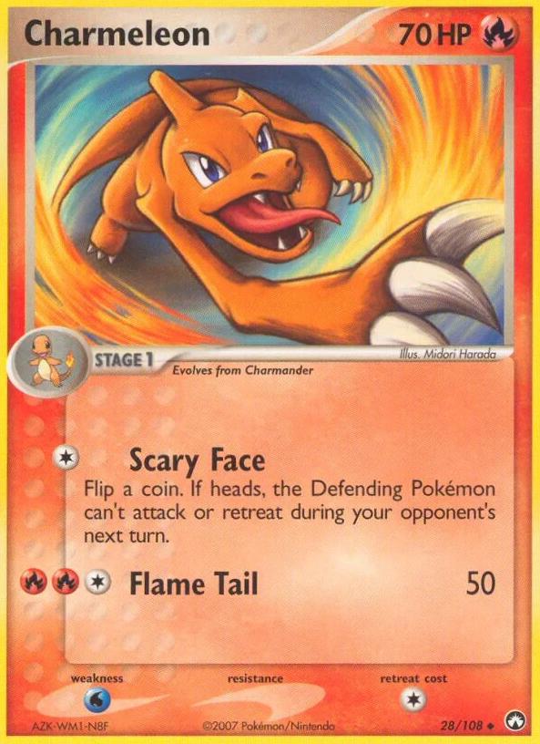 Charmeleon 2007 Pokemon EX Power Keepers