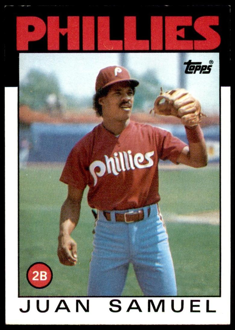 1986 Juan Samuel #475