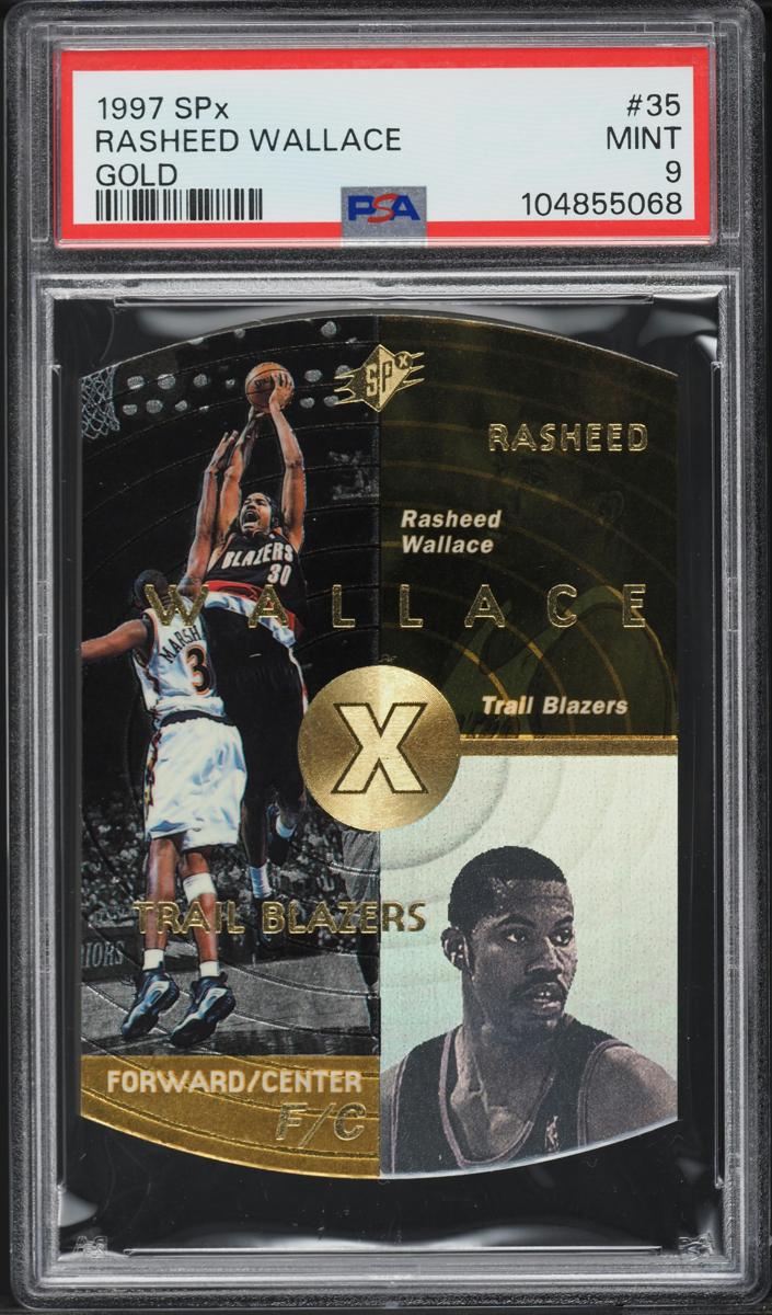 1997 Rasheed Wallace [Gold] #35