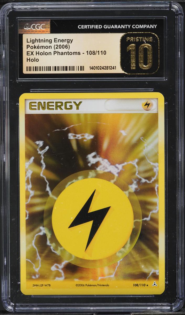 Lightning Energy Holo 2006 Pokemon EX Holon Phantoms