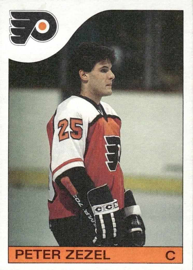 1985 Topps Peter Zezel #24 card