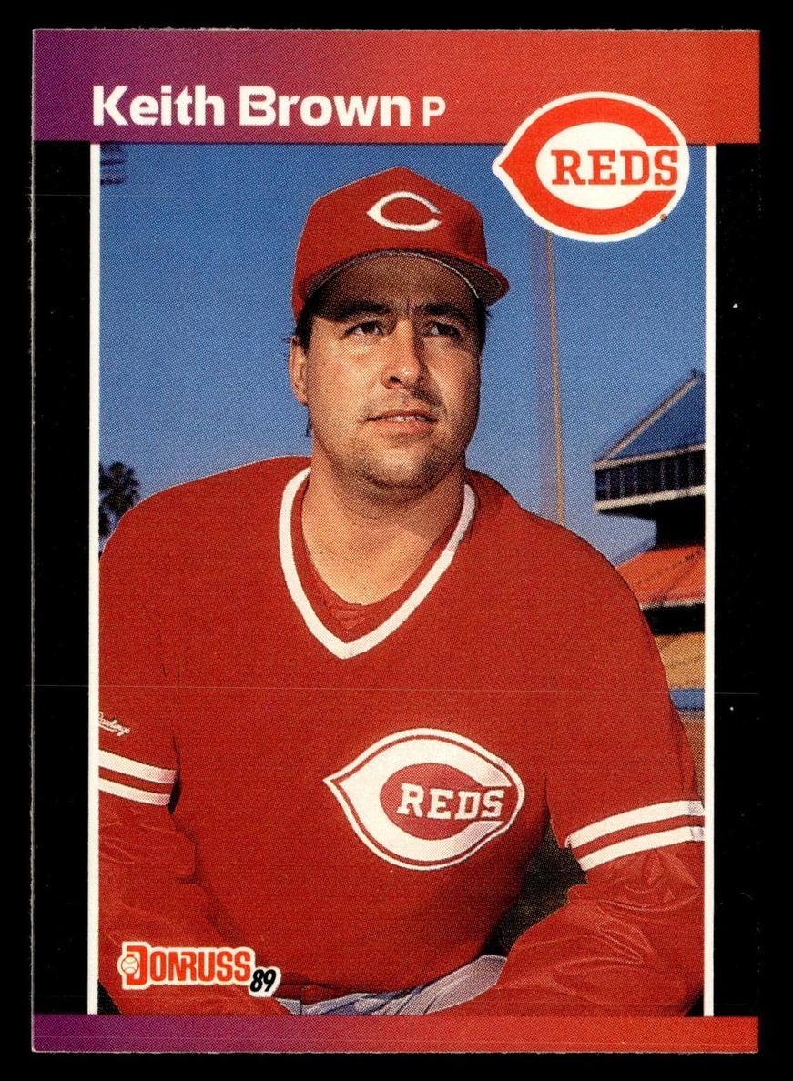 1989 Donruss Keith Brown #115 card