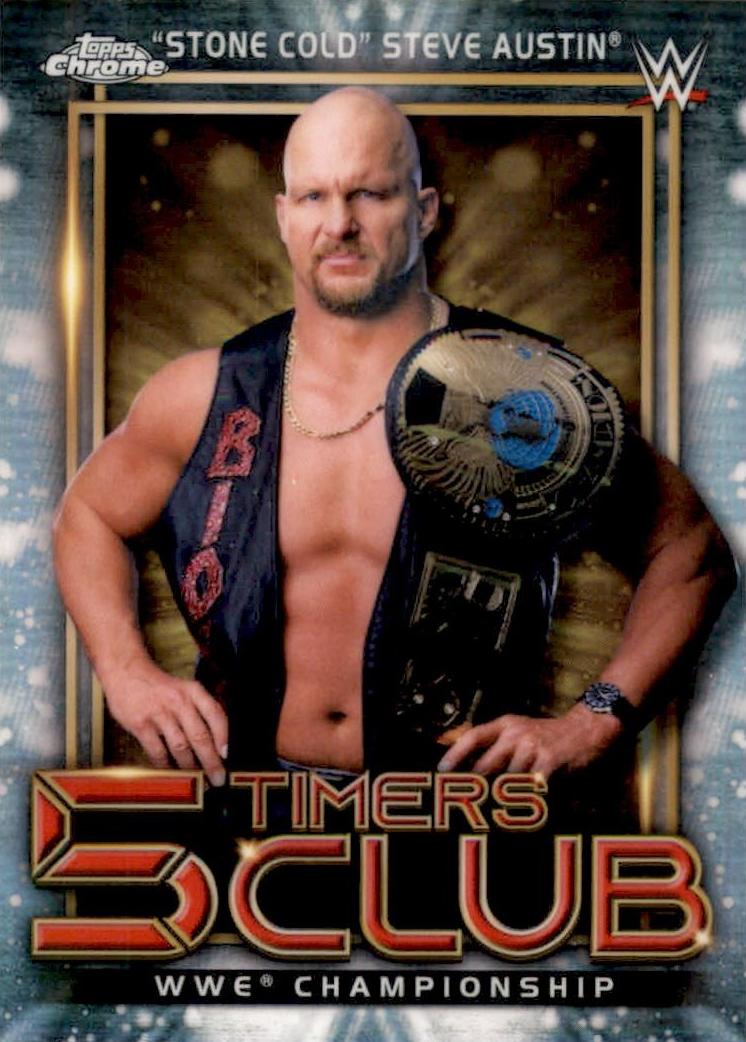 Stone Cold Steve Austin - 2021 Topps Chrome WWE Wrestling