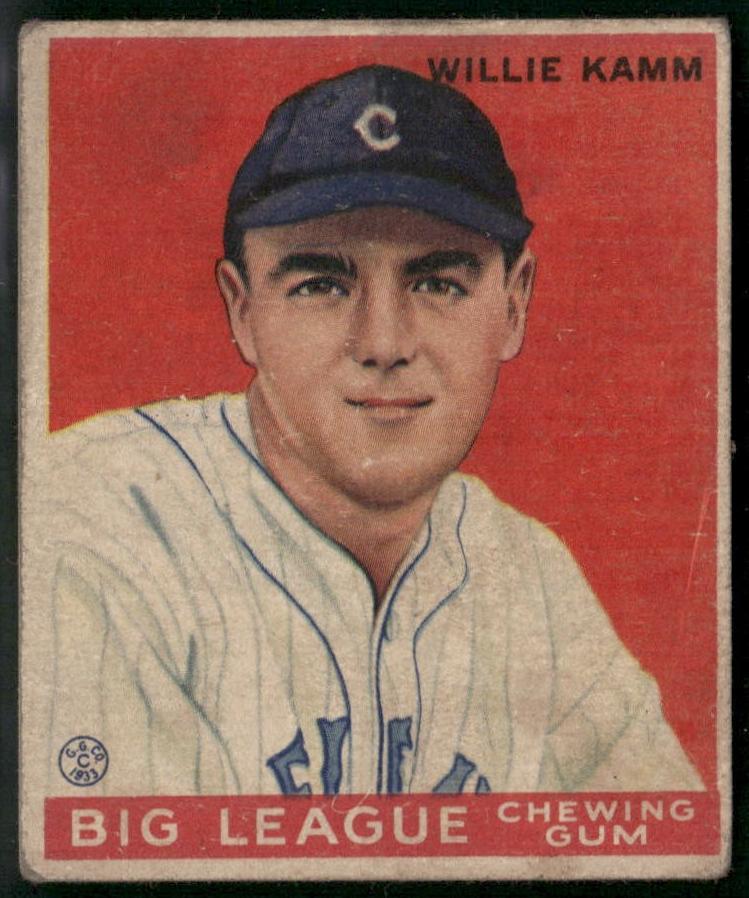 1933 Willie Kamm #75