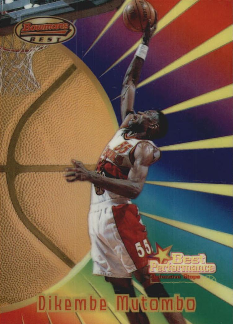 1997 Dikembe Mutombo [Refractor] #100