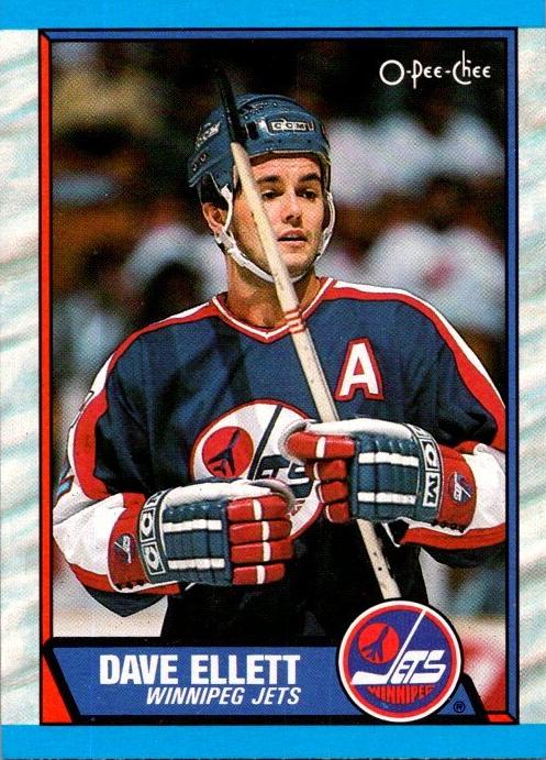 1989 O-Pee-Chee Dave Ellett #69 card