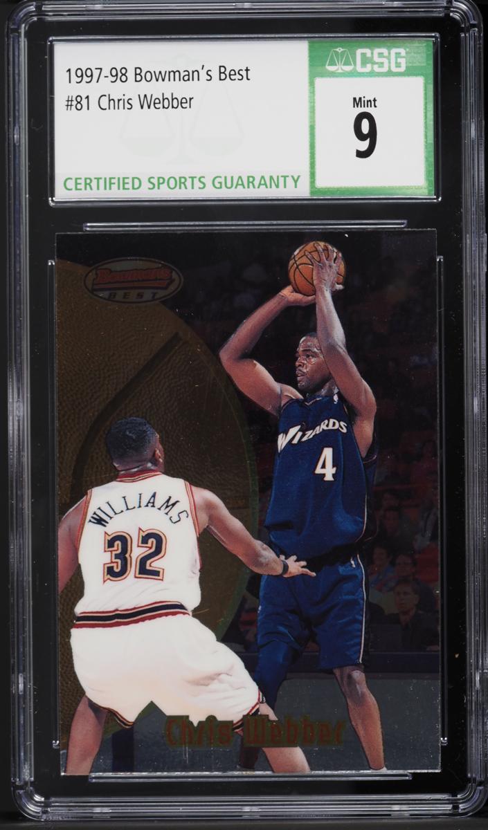1997 Chris Webber #81