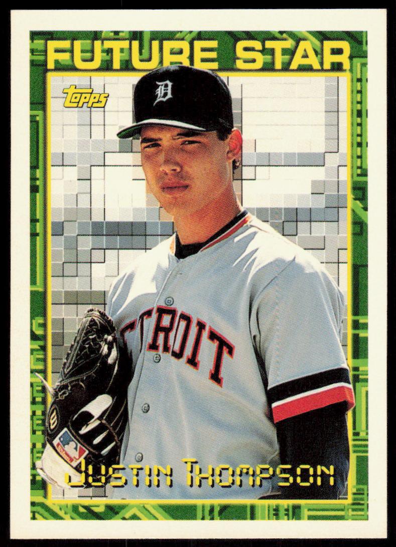 1994 Topps Justin Thompson #313 card