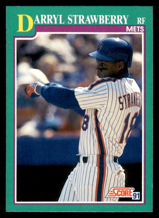 1991 Darryl Strawberry #640