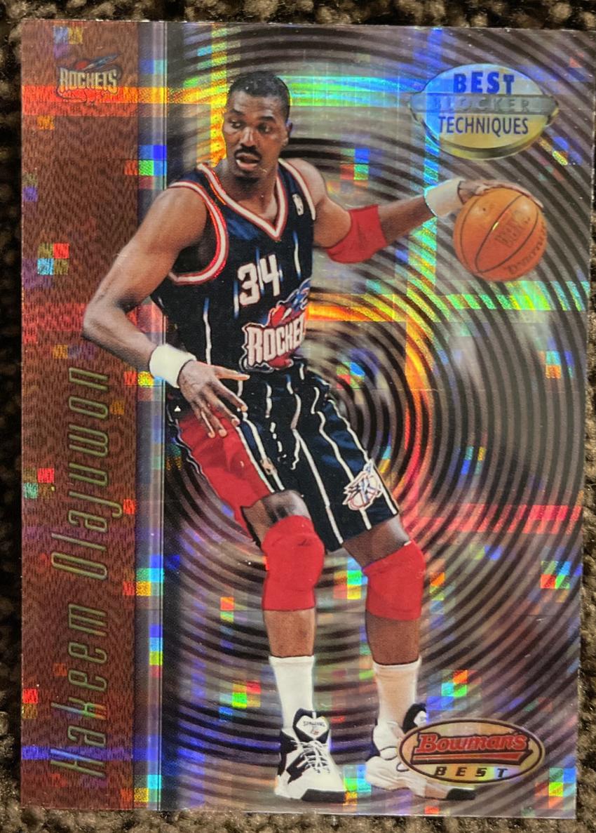 1997 Hakeem Olajuwon [Atomic Refractor] #T8