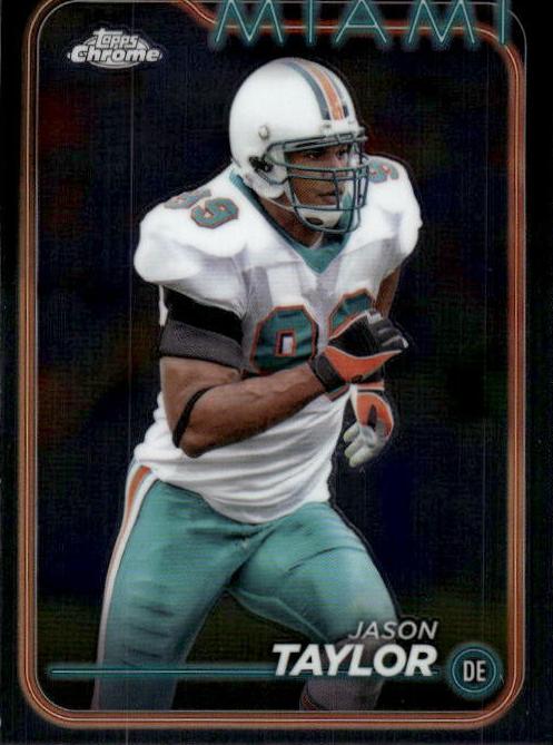 Jason Taylor 2024 Topps Chrome Football card