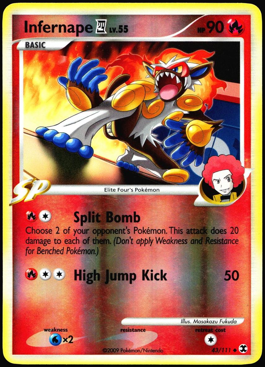 2009 Infernape [Reverse Holo] #43