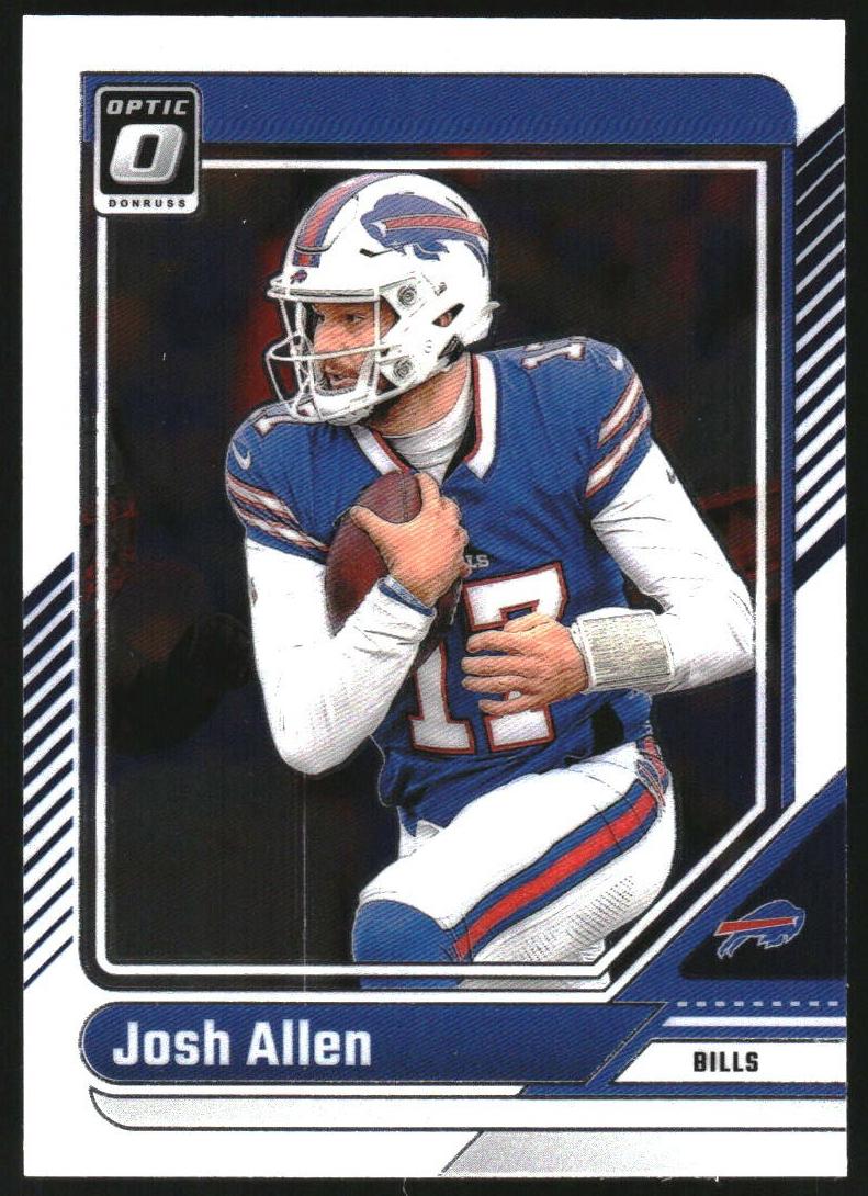 Josh Allen 2024 Donruss Optic Football card