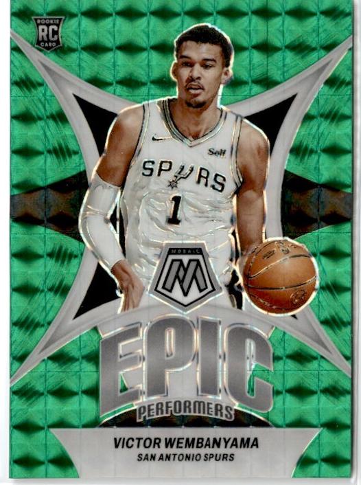 Victor Wembanyama 2023 Mosaic Football card