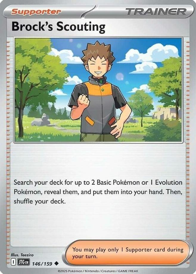 Brock's Scouting 2025 Pokemon Scarlet & Violet Journey Together