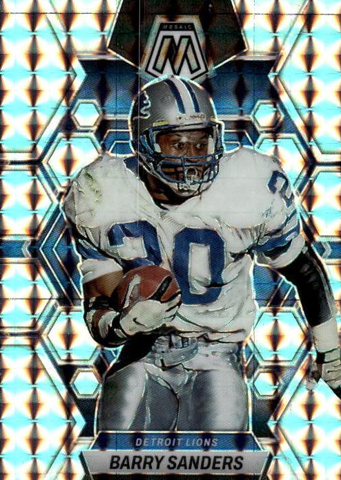 Barry Sanders 2023 Mosaic Football card