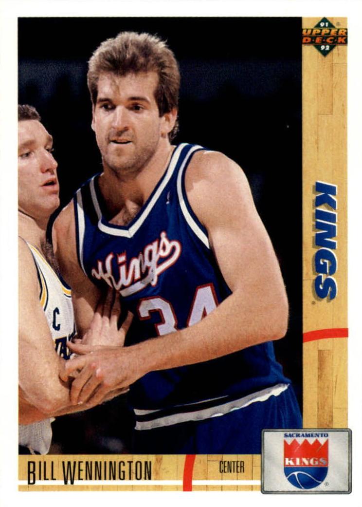 1991 Upper Deck Bill Wennington #399 card