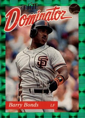 1993 Donruss Elite Barry Bonds #16 card