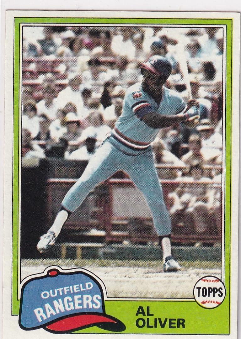 1981 Topps Al Oliver #70 card
