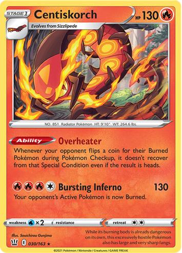Centiskorch 2021 Pokemon Battle Styles