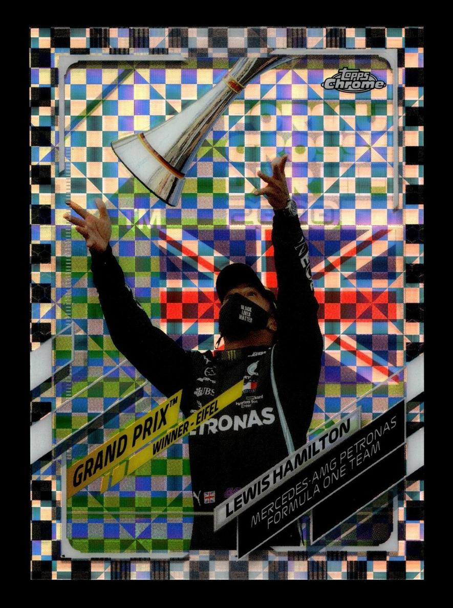 2021 Lewis Hamilton [Checker Flag Refractor] #148
